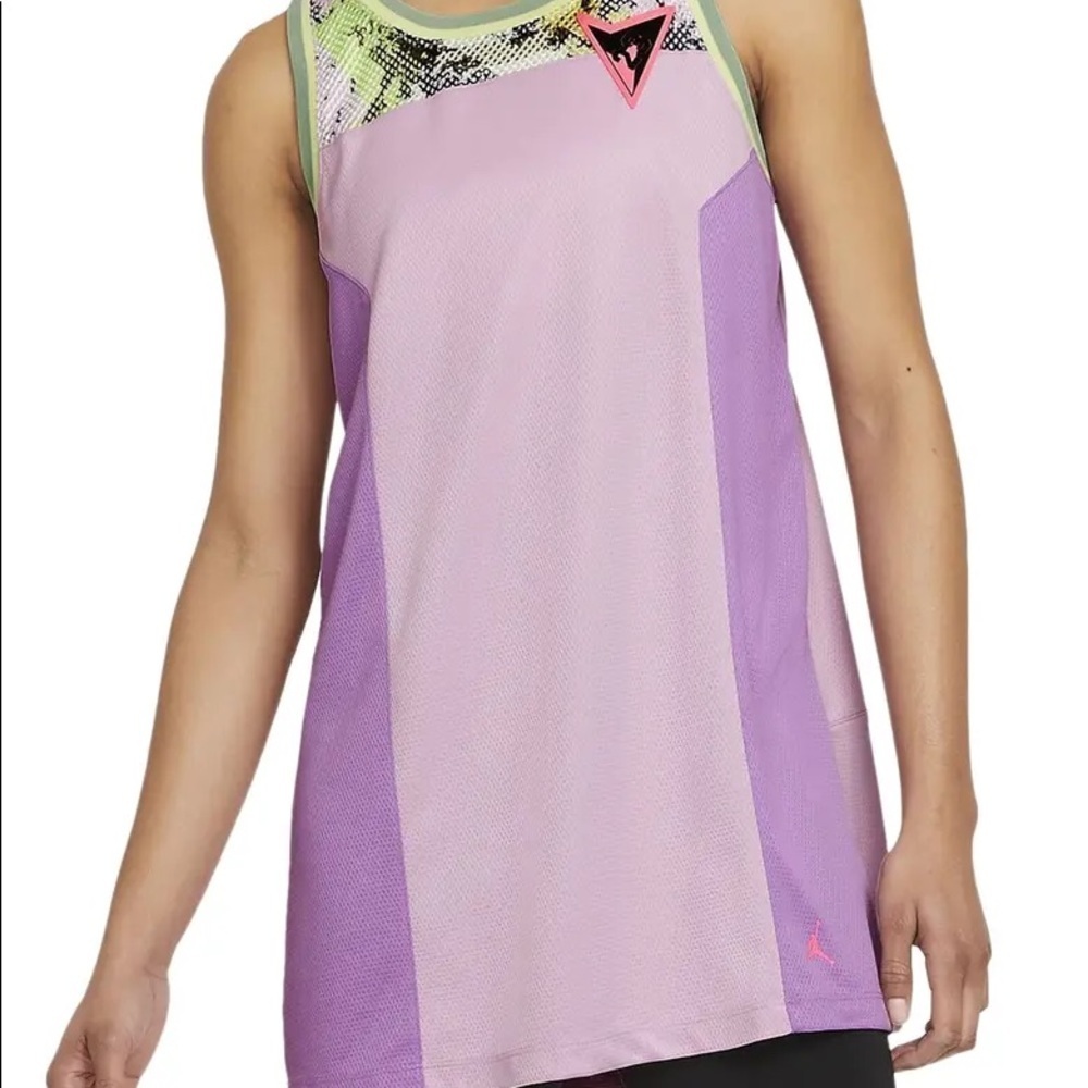 Jordon Heatwave Jersey Top Purple New Size M Active